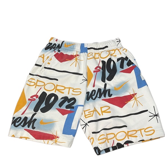 Nike Other - Nike Mens Size Medium Sportswear Club BB BDG Fleece Shorts Pants White